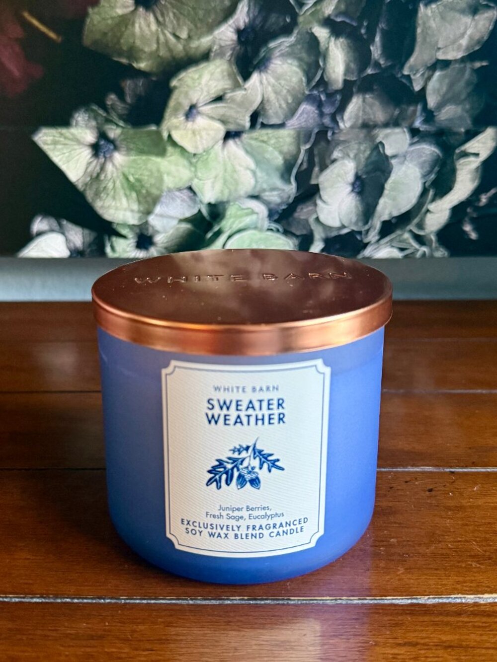NEW SWEATER WEATHER 3-Wick Candle Bath & Body Works